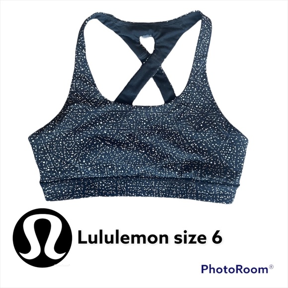 Lululemon Sports Bra sz:6 - Picture 1 of 6